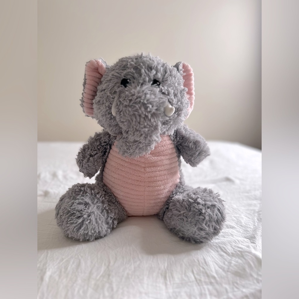Kellytoy Gray & Pink Elephant Plush
Stuffed Animal